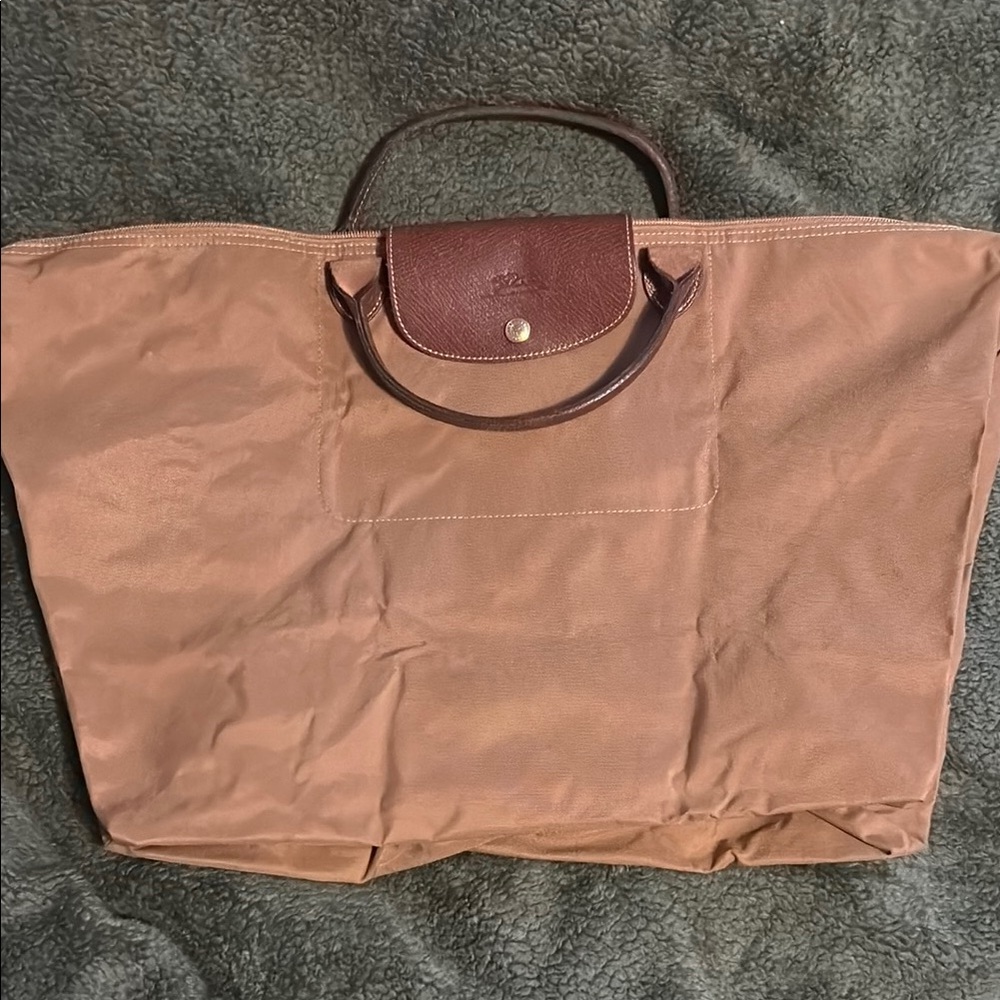 Longchamp Brown foldable tote